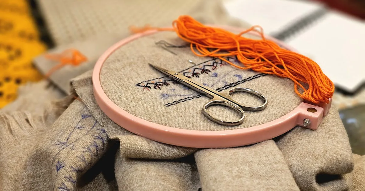 découvrez l'art de la broderie : techniques, idées créatives et conseils pour embellir vos vêtements et accessoires avec élégance.